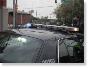 police car