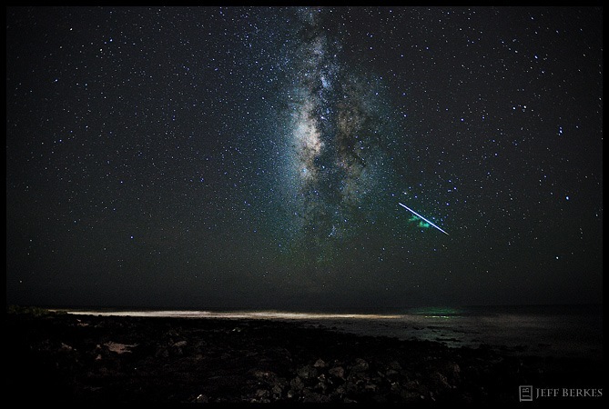 Click to enlarge Perseid Meteor