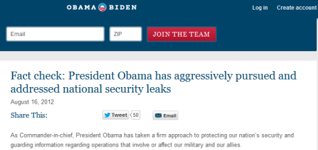 Obama leaks
