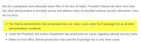 Click to enlarge Obama leaks