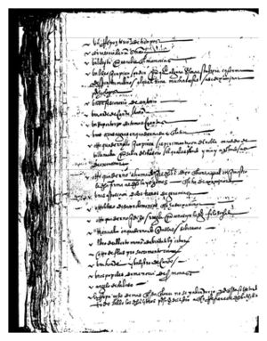 Click to enlarge List of Books