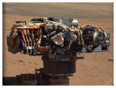 Curiosity insturment cluster