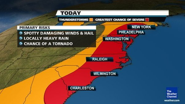 NYC tornado watch