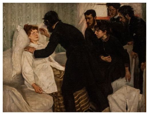 Hypnotic séance.