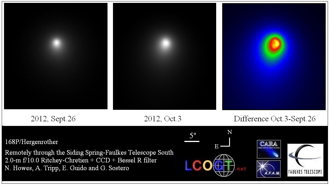Click to enlarge Comet 168/Hergenrother_1