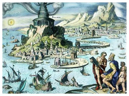 Click to enlarge The Pharos of Alexandria
