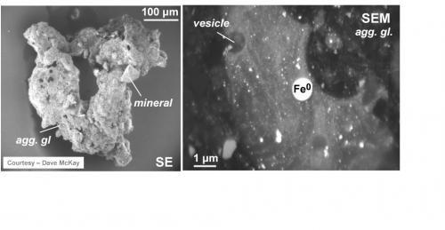 agglutinate sample.