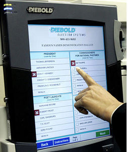 e-voting machine