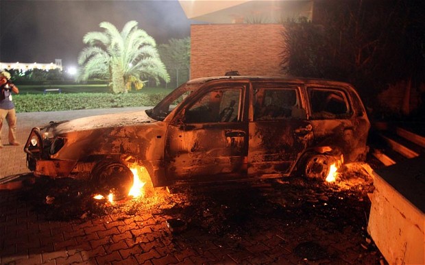 Click to enlarge compound in Benghazi