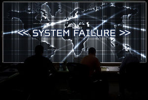 'system failure' cyber attack graphic