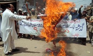 Drone protest Pakistan