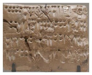 Click to enlarge Proto-Elamite script
