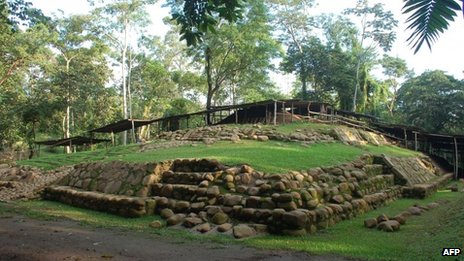 Ancient Mayan Tomb