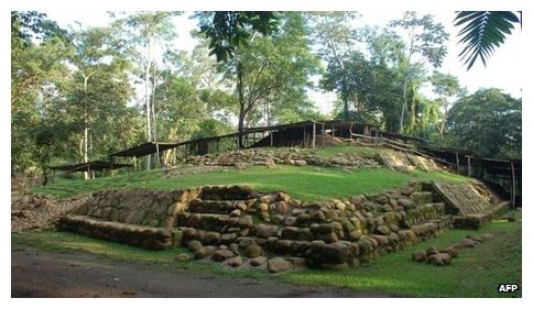 Click to enlarge Ancient Mayan Tomb