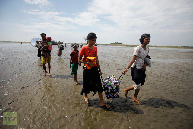Click to enlarge Thaechaung refugee camp
