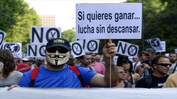 Spain protests