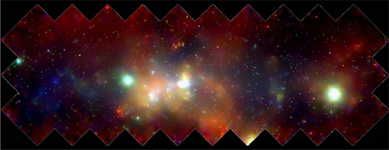 center of the Milky Way