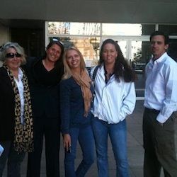 cherri in front of courthouse