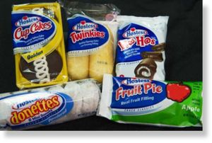 Hostess, twinkies, cup cakes, fruit pie