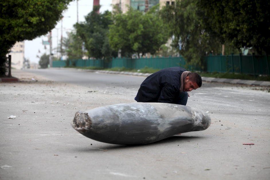 unexploded missile 