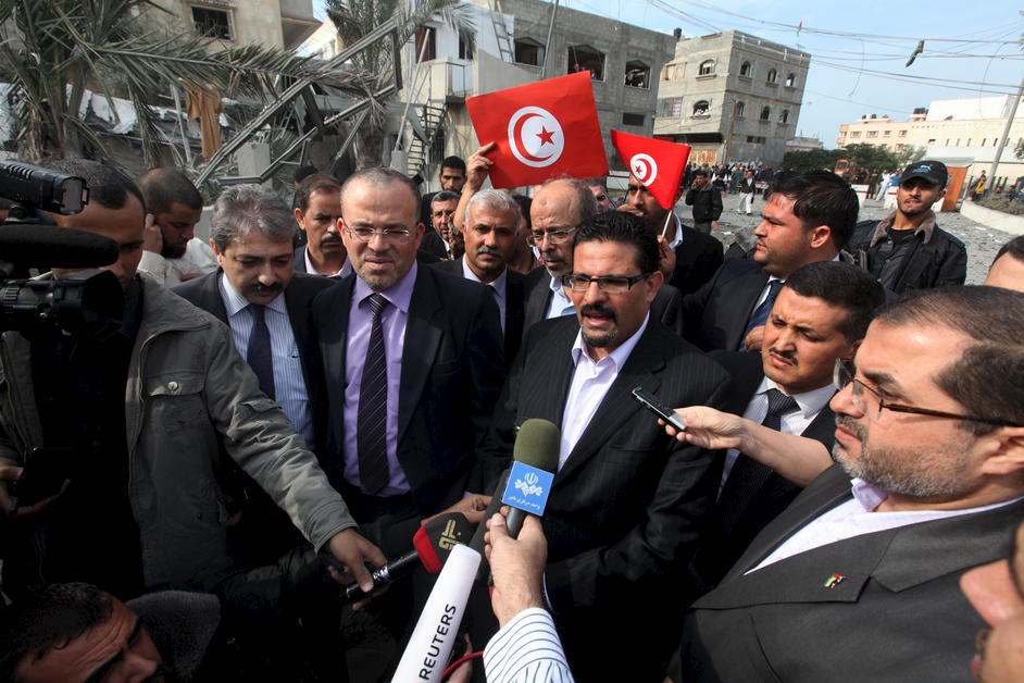 Tunisian Foreign Minister Gaza Visit