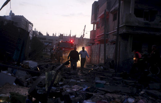 Zaytoun neighborhood of Gaza city