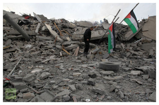 Click to enlarge Destroyed Building
