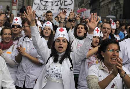Spain protests