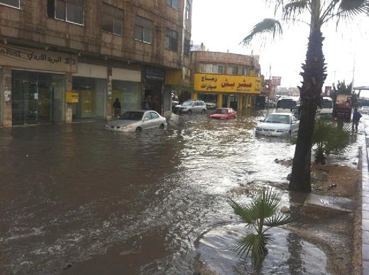 Click to enlarge Zarqa floods