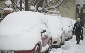 moscow snow
