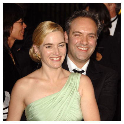 Sam Mendes and Kate Winslet