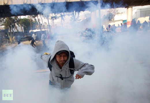 Click to enlarge Mexico protests
