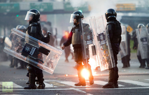 Click to enlarge Mexico protests