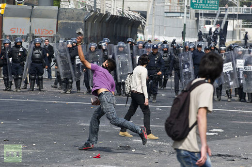 Click to enlarge Mexico protests