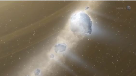 Click to enlarge Rock Comet