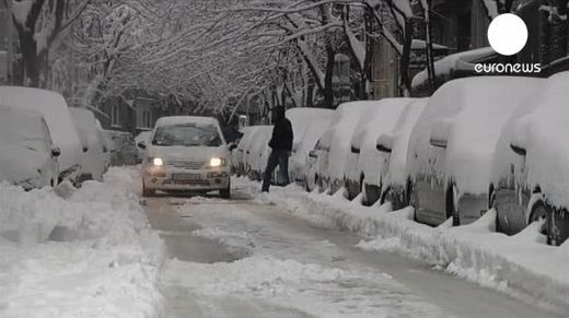 Grand froid en Europe centrale