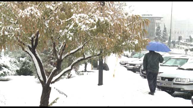 Snow in Iran