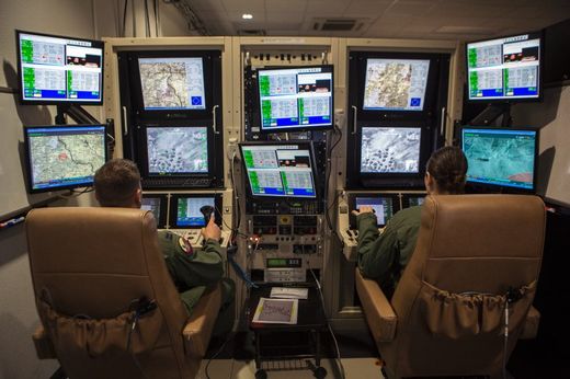 Click to enlarge drone command center