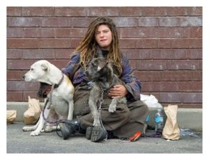 Click to enlarge Homeless Person