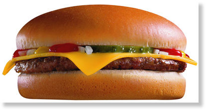 cheesburger, mcdonalds, mcdonald's