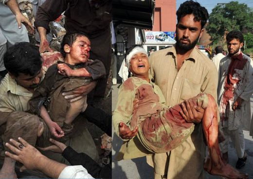 Click to enlarge drone attacks Pakistan