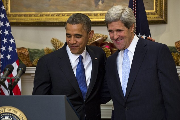 Click to enlarge John Kerry, Obama