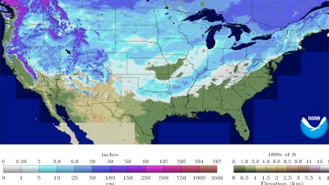 Snow Cover USA