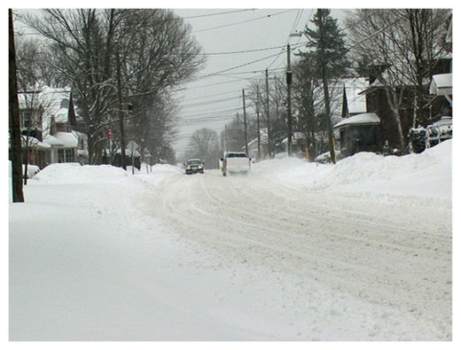 Snow in Brockville