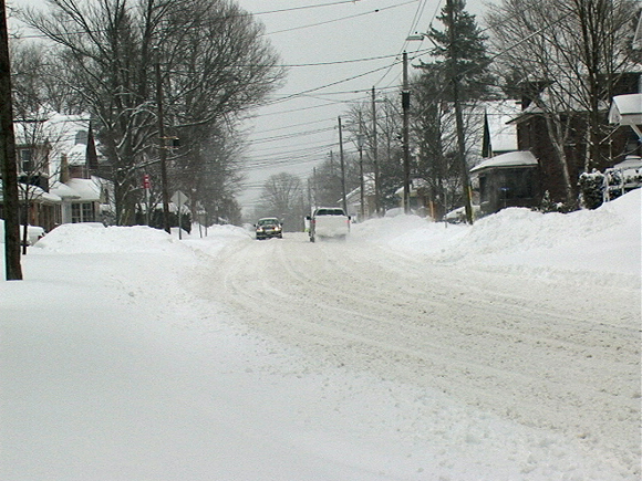 Snow in Brockville