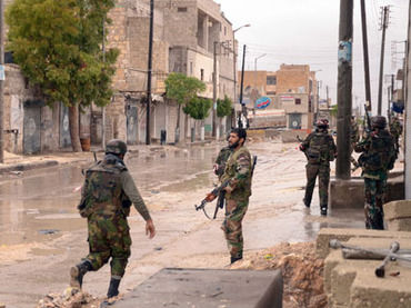 Syrian army soldiers