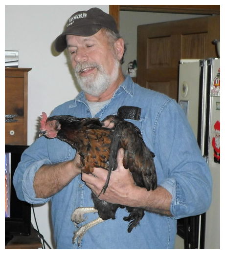 Cluck Cluck and Owner