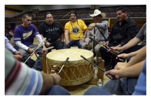Click to enlarge Gathering of descendants