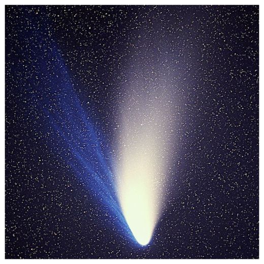 Click to enlarge Comet Hale-Bopp