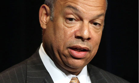 Click to enlarge US defence department general counsel, Jeh Johnson